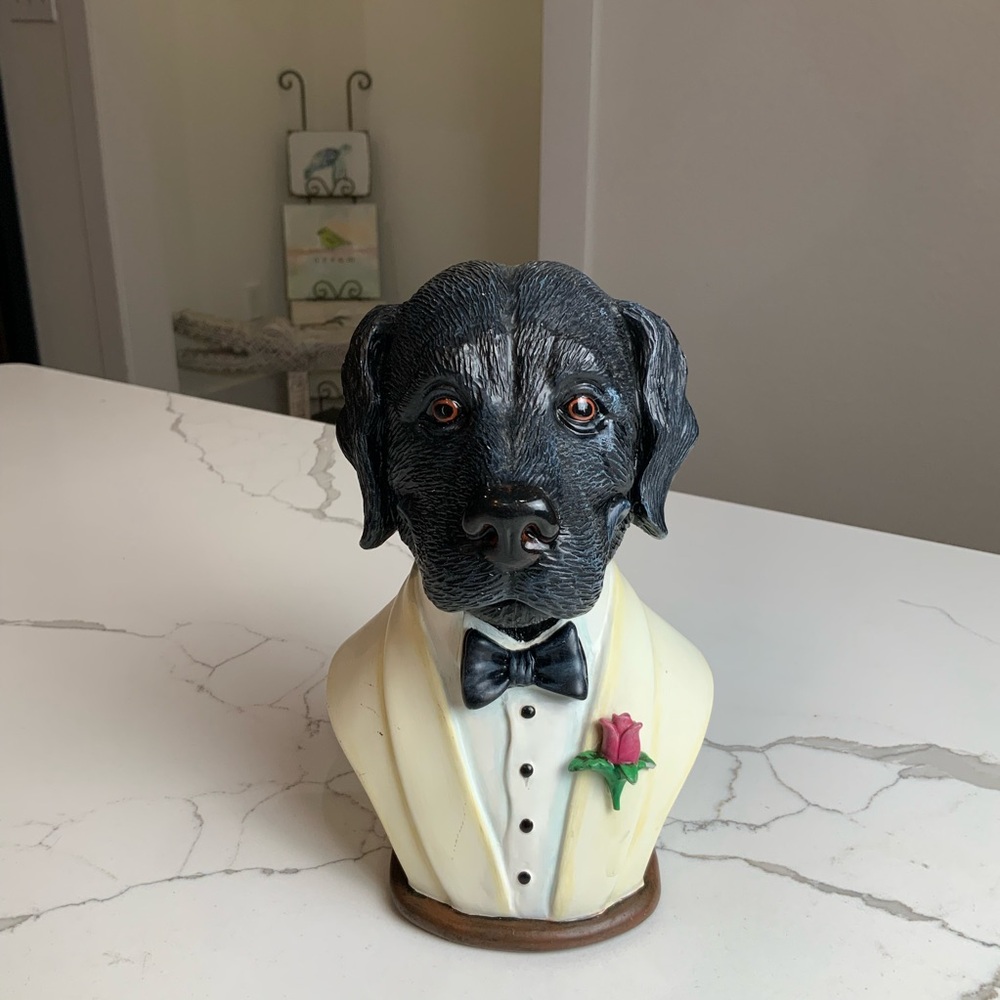 Silvestri Black Labrador Retriever Bookend or Paper weight